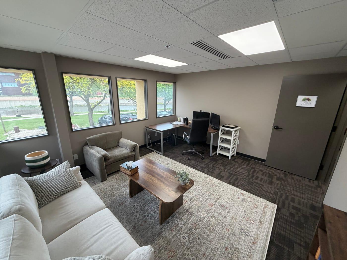 A modernized office suite